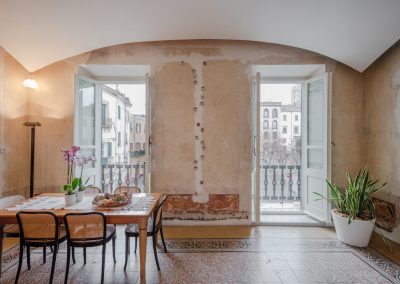 Appartamento ottocentesco Sassari, salotto