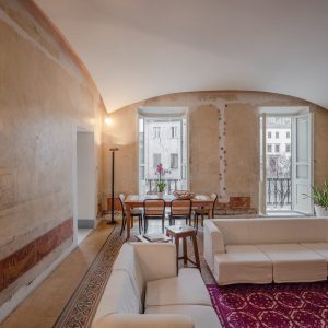 Appartamento ottocentesco Sassari, salotto