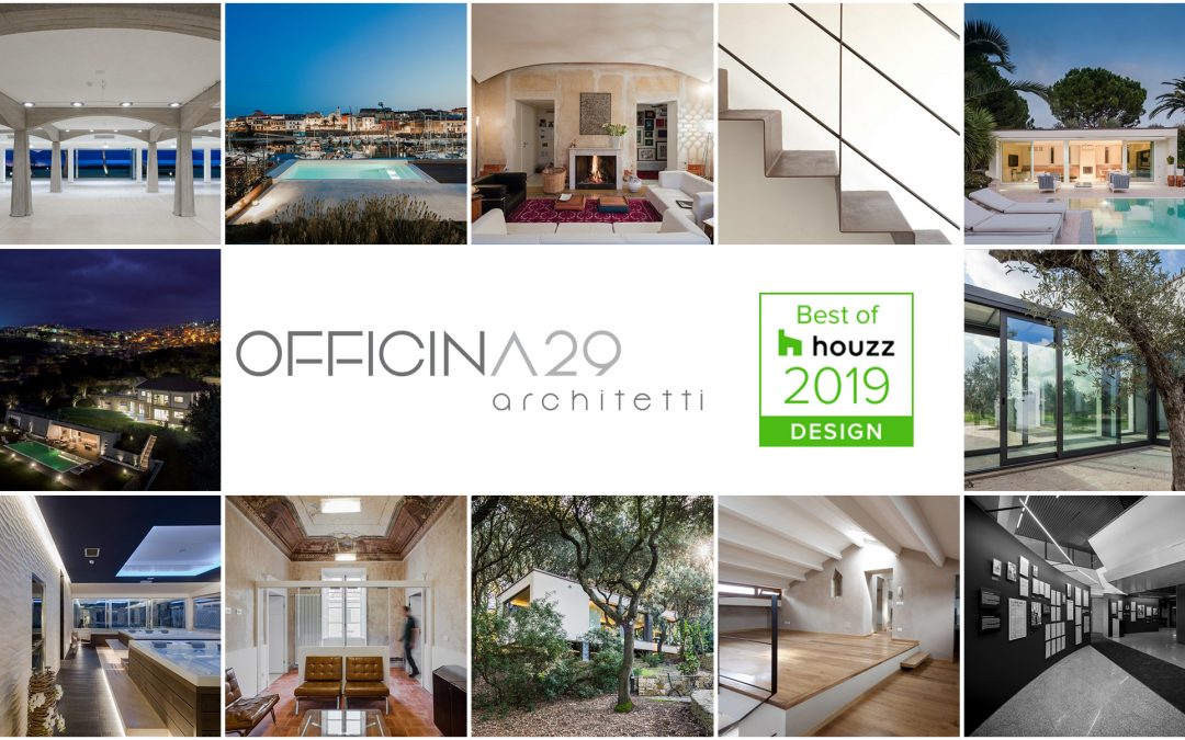 Officina29 Architetti vince il Best of Houzz 2019