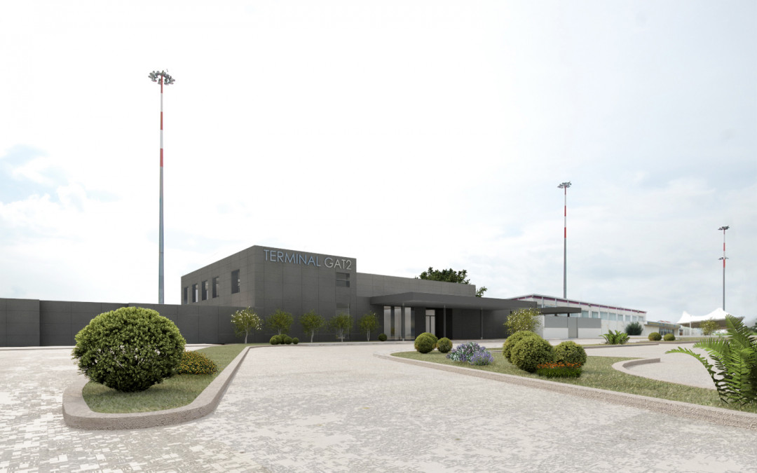 New Terminal GAT2, Olbia-Costa Smeralda Airport