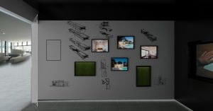Installazioni della Mostra Come immagini la casa dei tuoi sogni?
