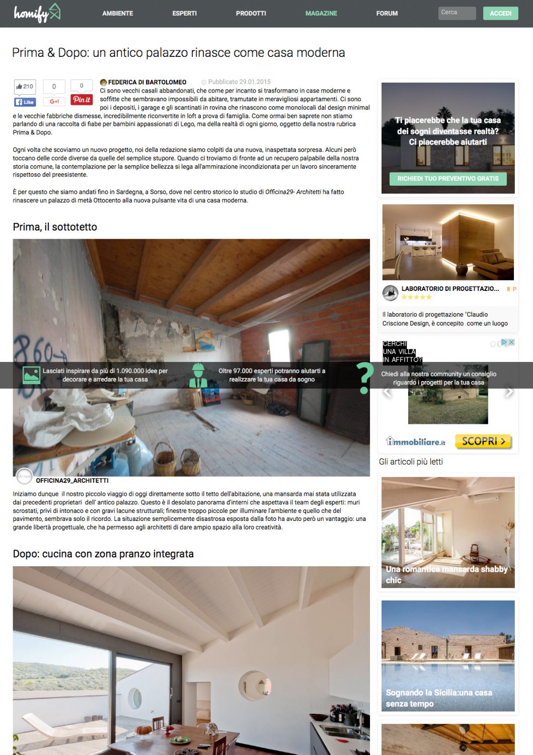 Homify - Federica Di Bartolomeo 29.01.2015