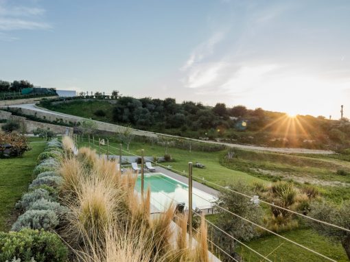 Una terrazza sulla collina